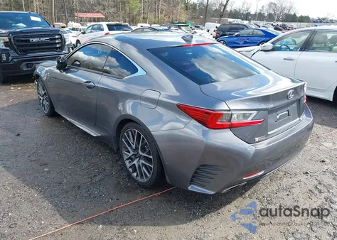 2015 Lexus Rc 350 from USA, damaged, VIN JTHSE5BC6F5004563